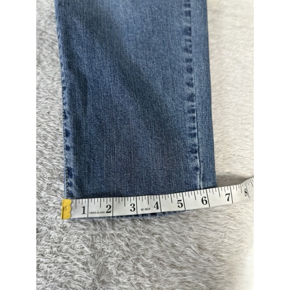 Lucky Brand High Rise Mom Jeans Drew Ankle Blue Size 8/29 Distressed - Picture 9 of 9